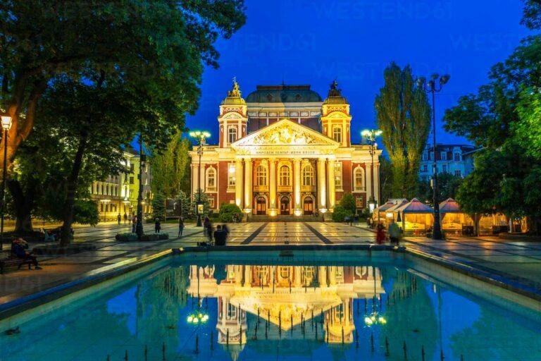 Ivan Vazov National Theatre, Sofia, Bulgaria, Europe